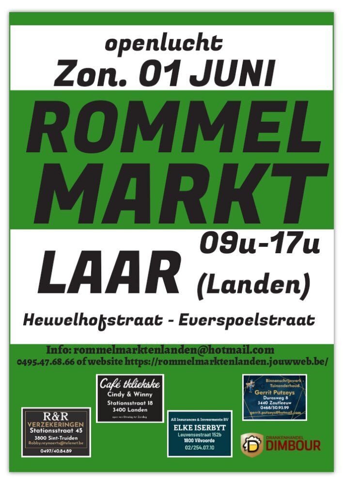 Rommelmarkt Centrum Laar