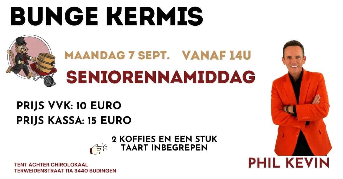 Bunge kermis - Seniorennamiddag
