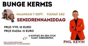 Bunge kermis - Seniorennamiddag