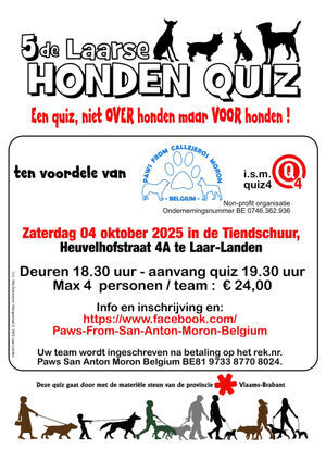 5de Laarse Honden Quiz