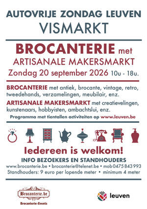 Brocanterie met Artisanale Makersmarkt - Leuven