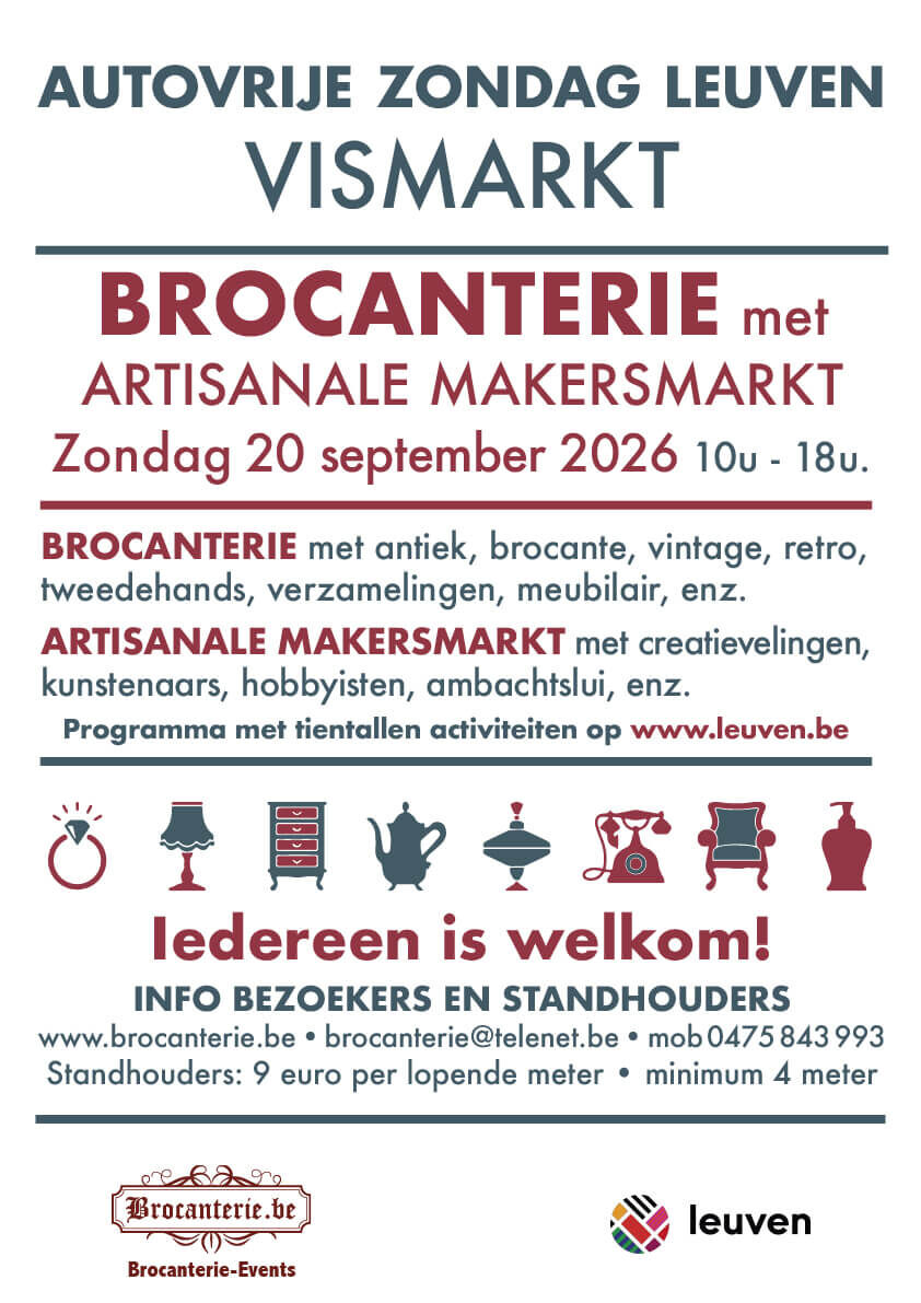 Brocanterie met Artisanale Makersmarkt - Leuven