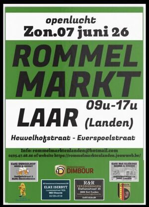 Rommelmarkt in Laar