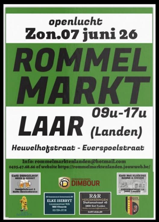 Rommelmarkt in Laar