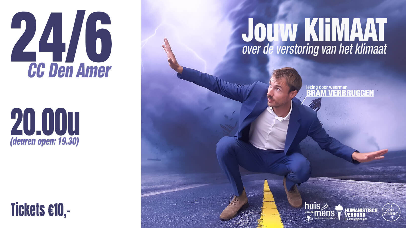 Jouw KliMAAT - een lezing door Bram Verbruggen