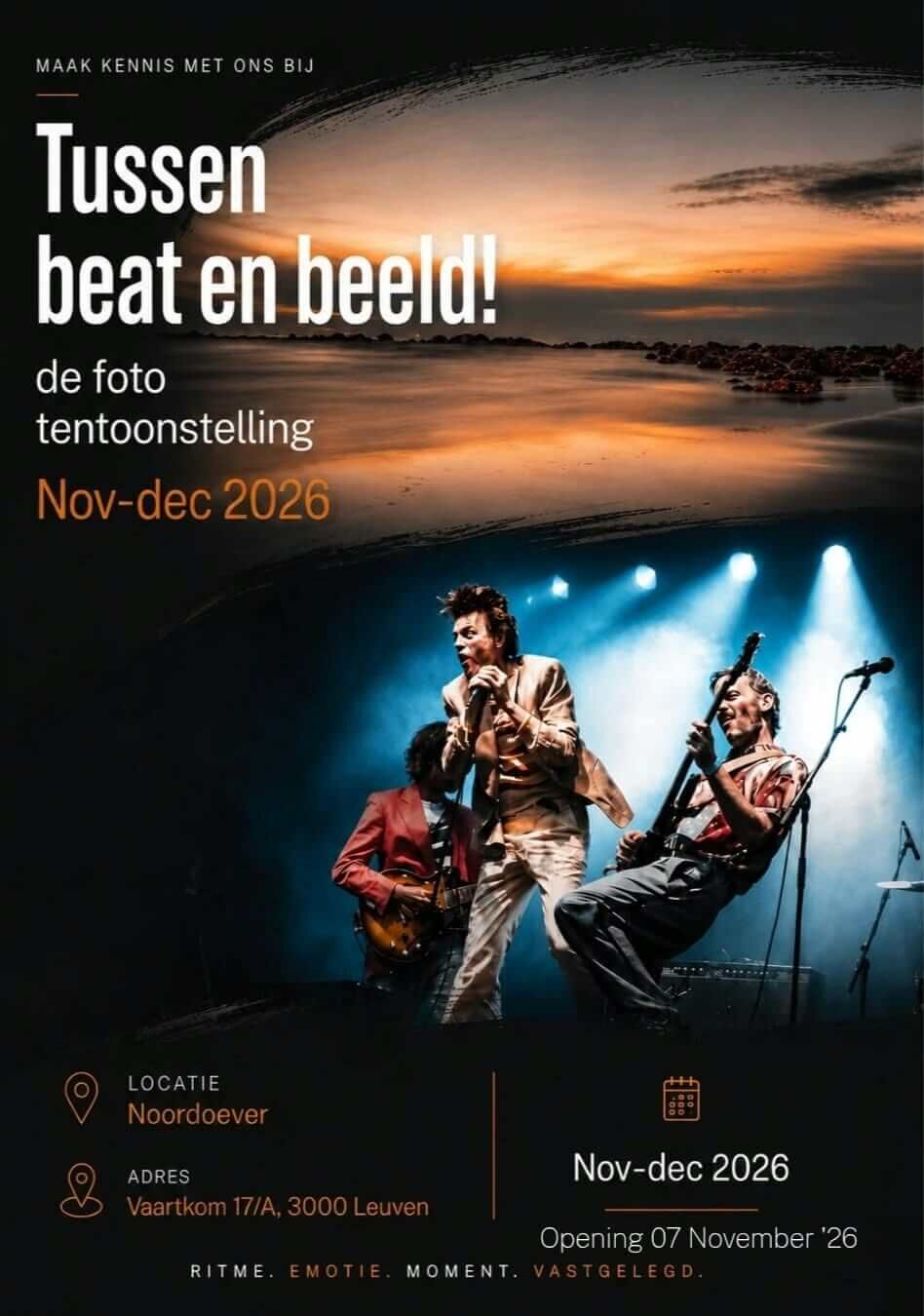Fototentoonstelling 'Tussen beat en beeld!' in Leuven