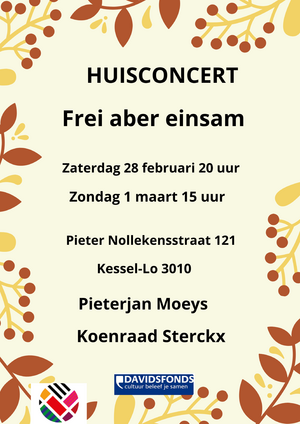 Frei aber einsam; kamerconcert