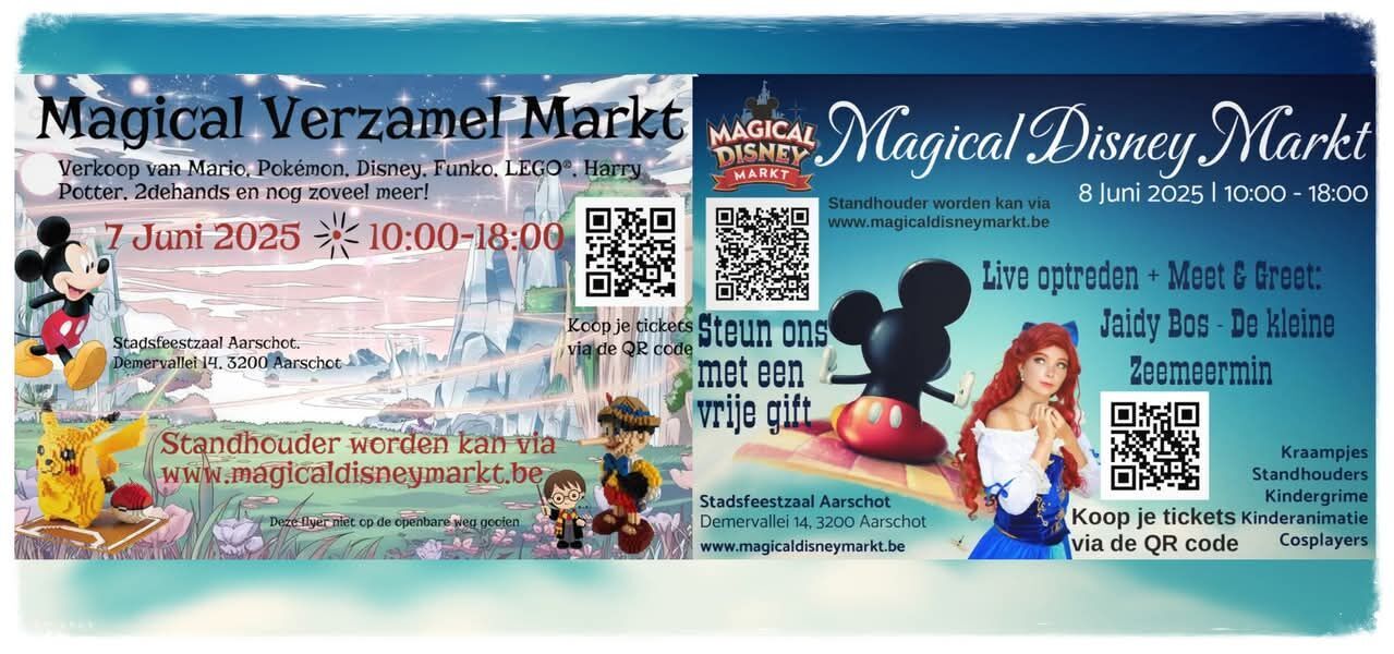 Magical Verzamel en Disney Markt