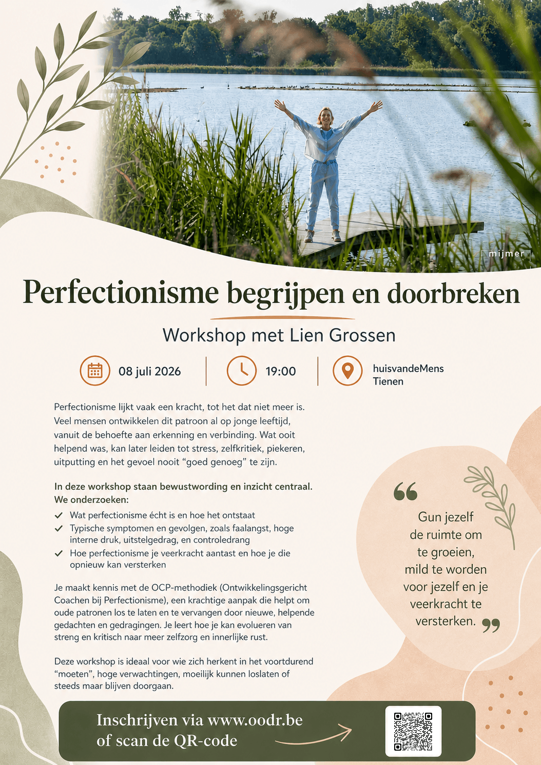 Workshop: Perfectionisme begrijpen en doorbreken