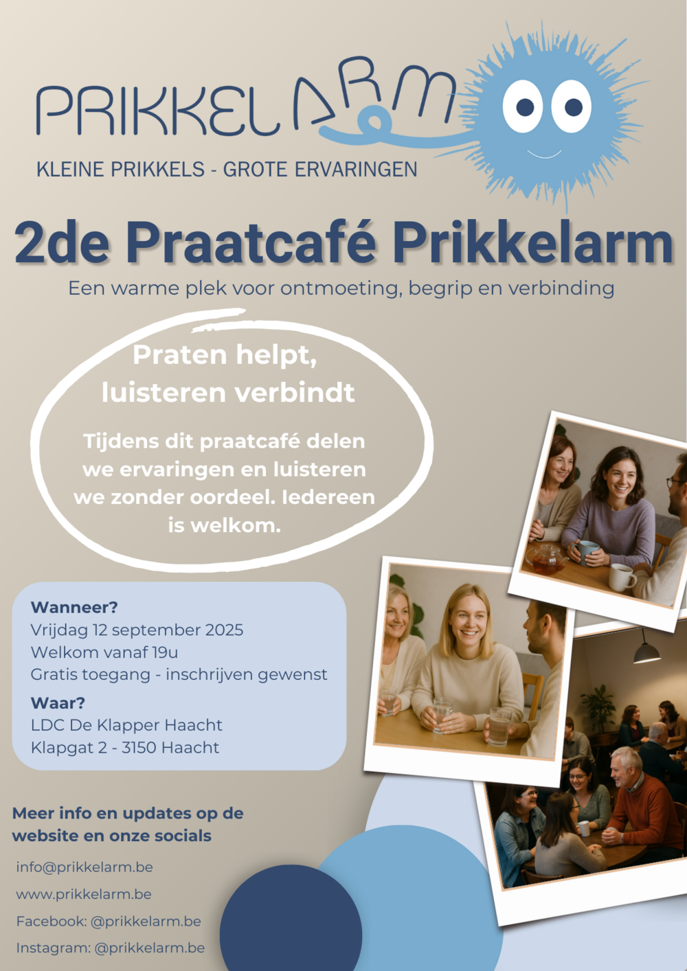 2de Prikkelarm Praatcafé