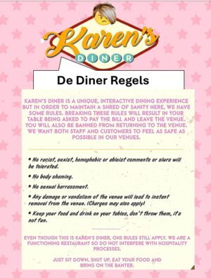 Karen diner (pop up)