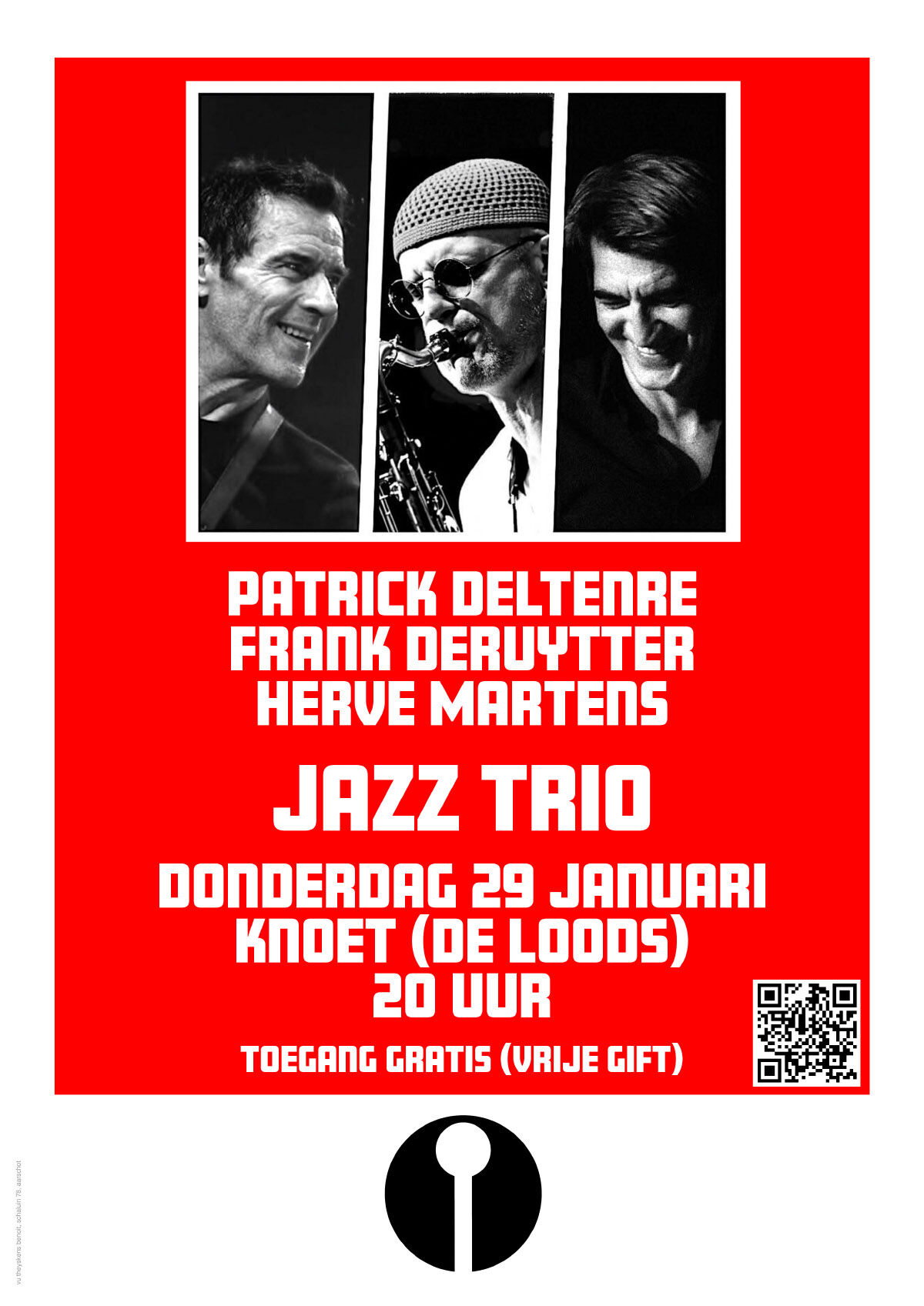Jazz Trio: Patrick Deltenre, Frank Deruytter & Hervé Martens