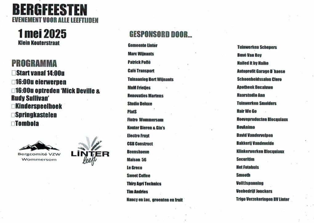 Bergfeesten