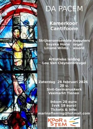 Concert kamerkoor Cantifoone