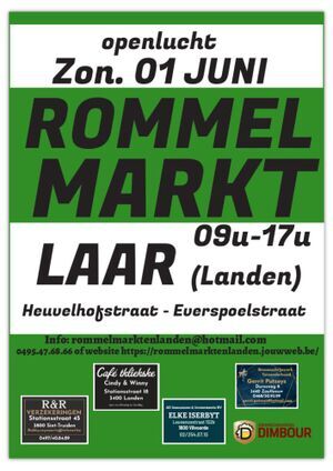 Rommelmarkt Centrum Laar
