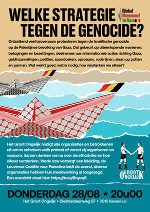 Wat is de meest efficiënte strategie om de Gaza genocide te stoppen?