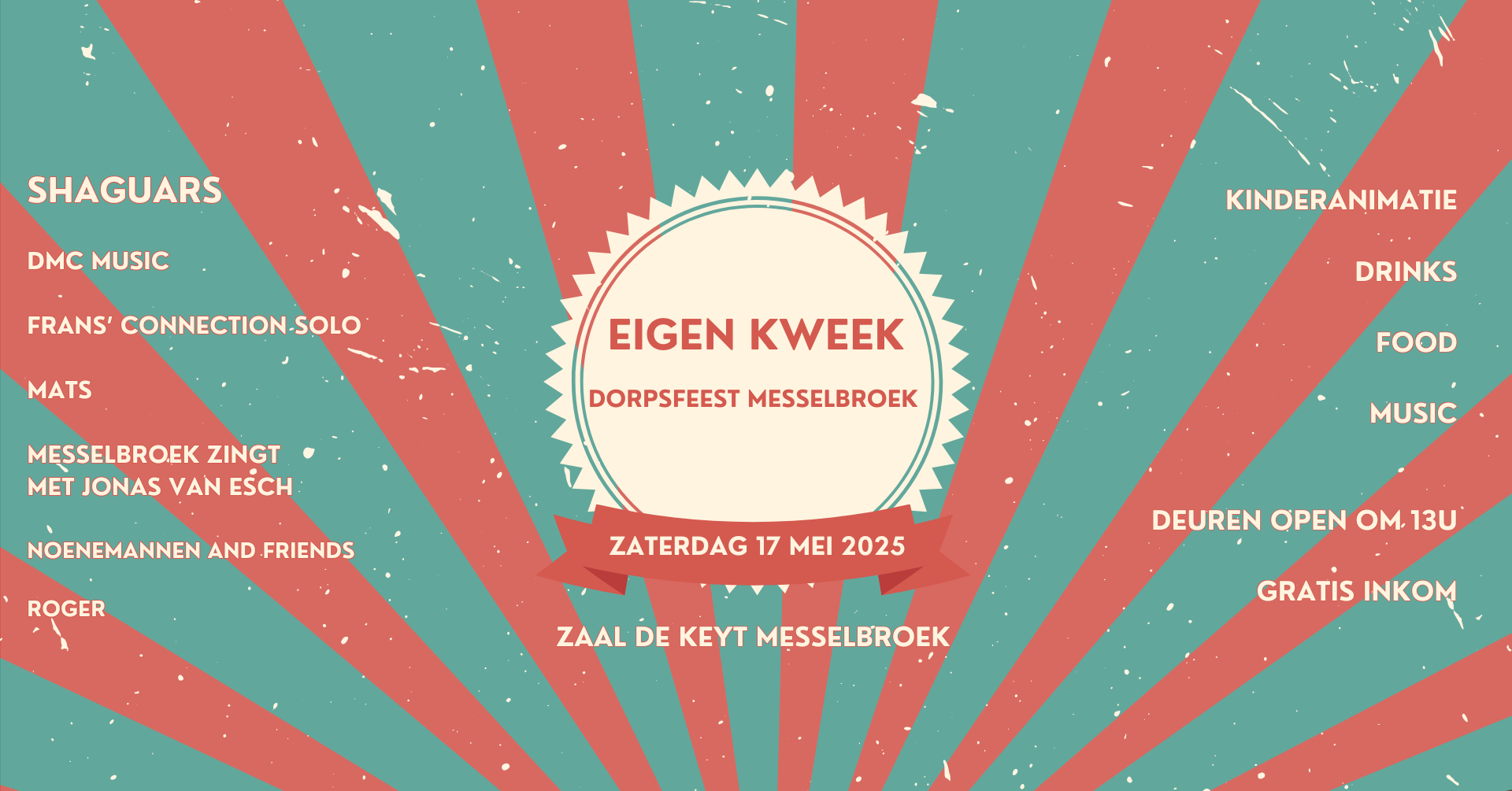 Eigen kweek Dorpsfeest Messelbroek