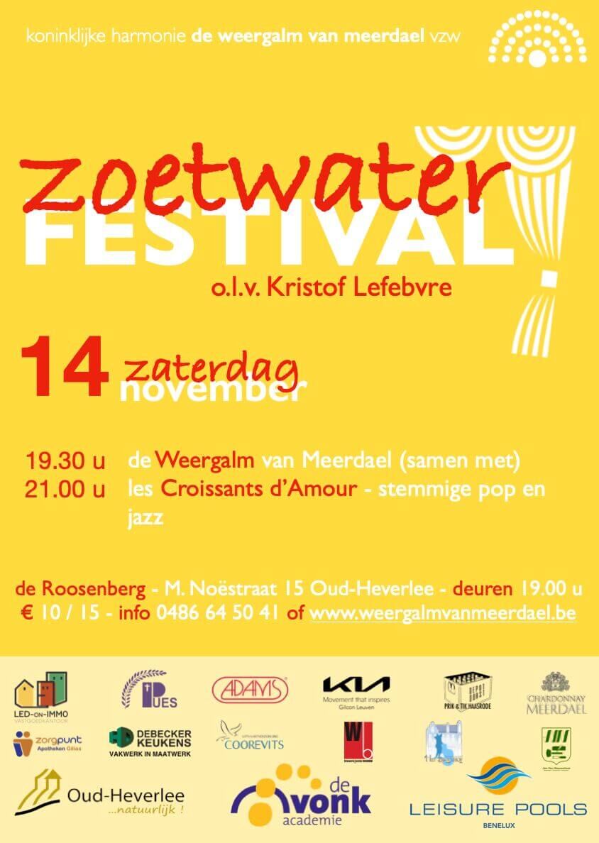 ZoetWaterFestival: muziek en sfeer!