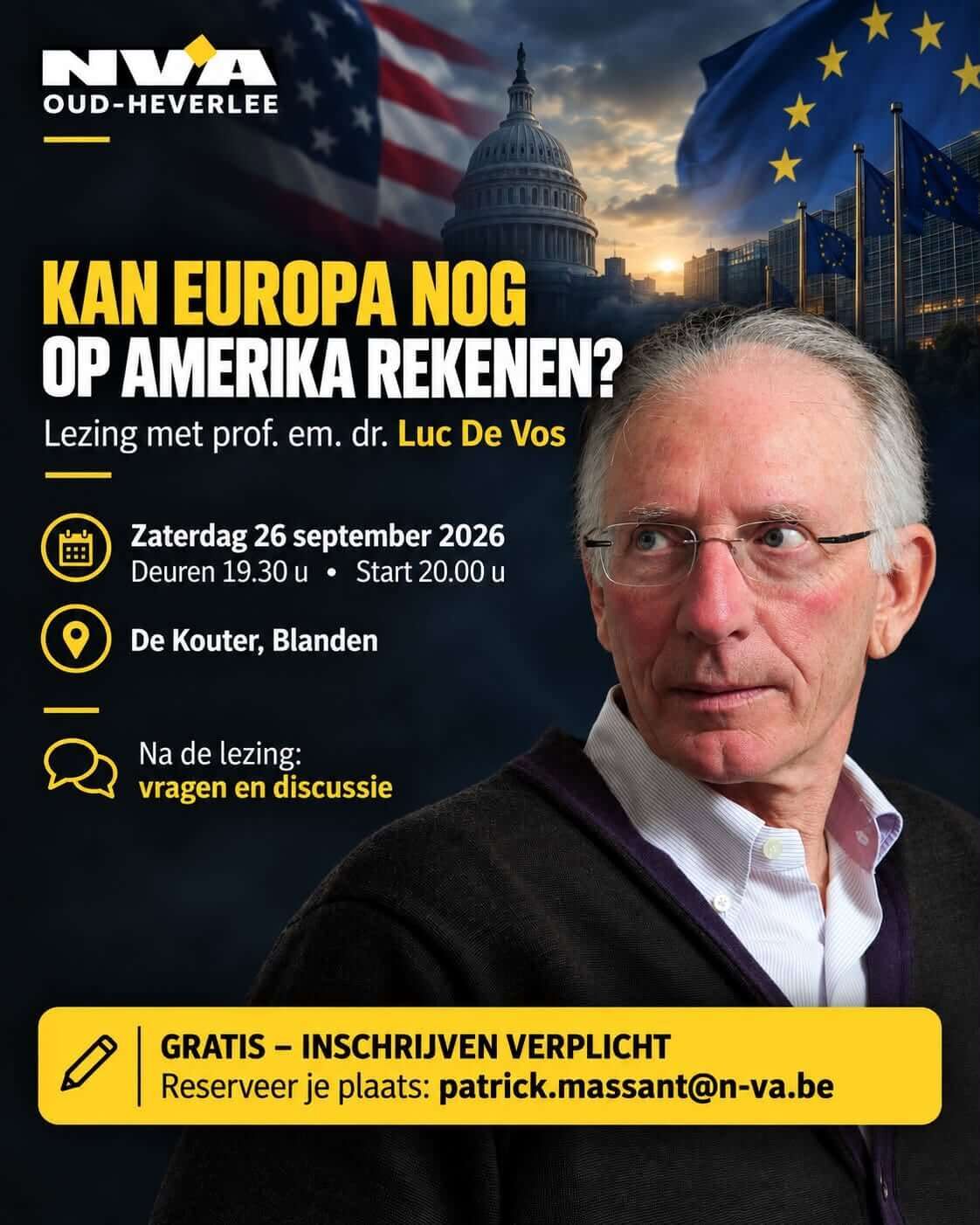 Oorlog of vrede op ons continent?
