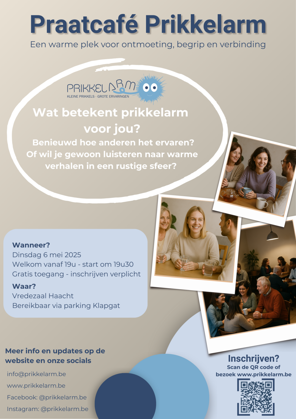 Praatcafé - Prikkelarm