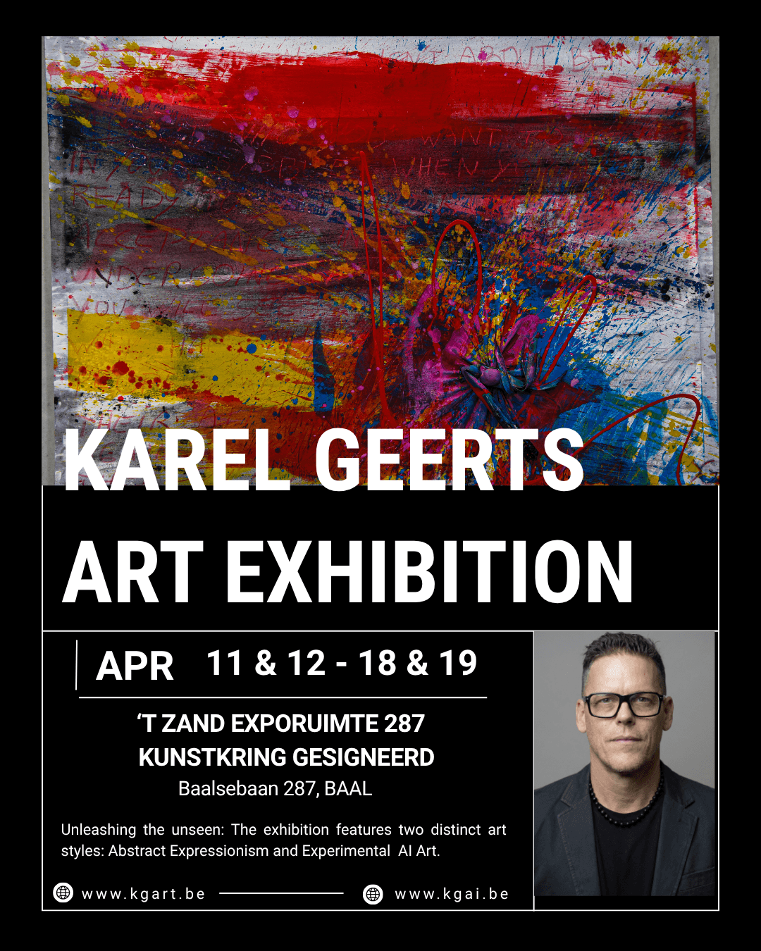 Karel Geerts Art Exhibition