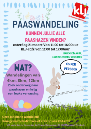 Paaswandeling KLJ Molenbeek-Wersbeek