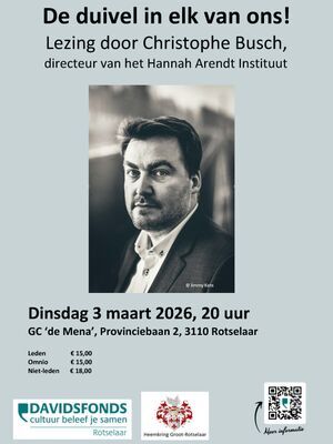 Christophe Busch over "De duivel in ons"