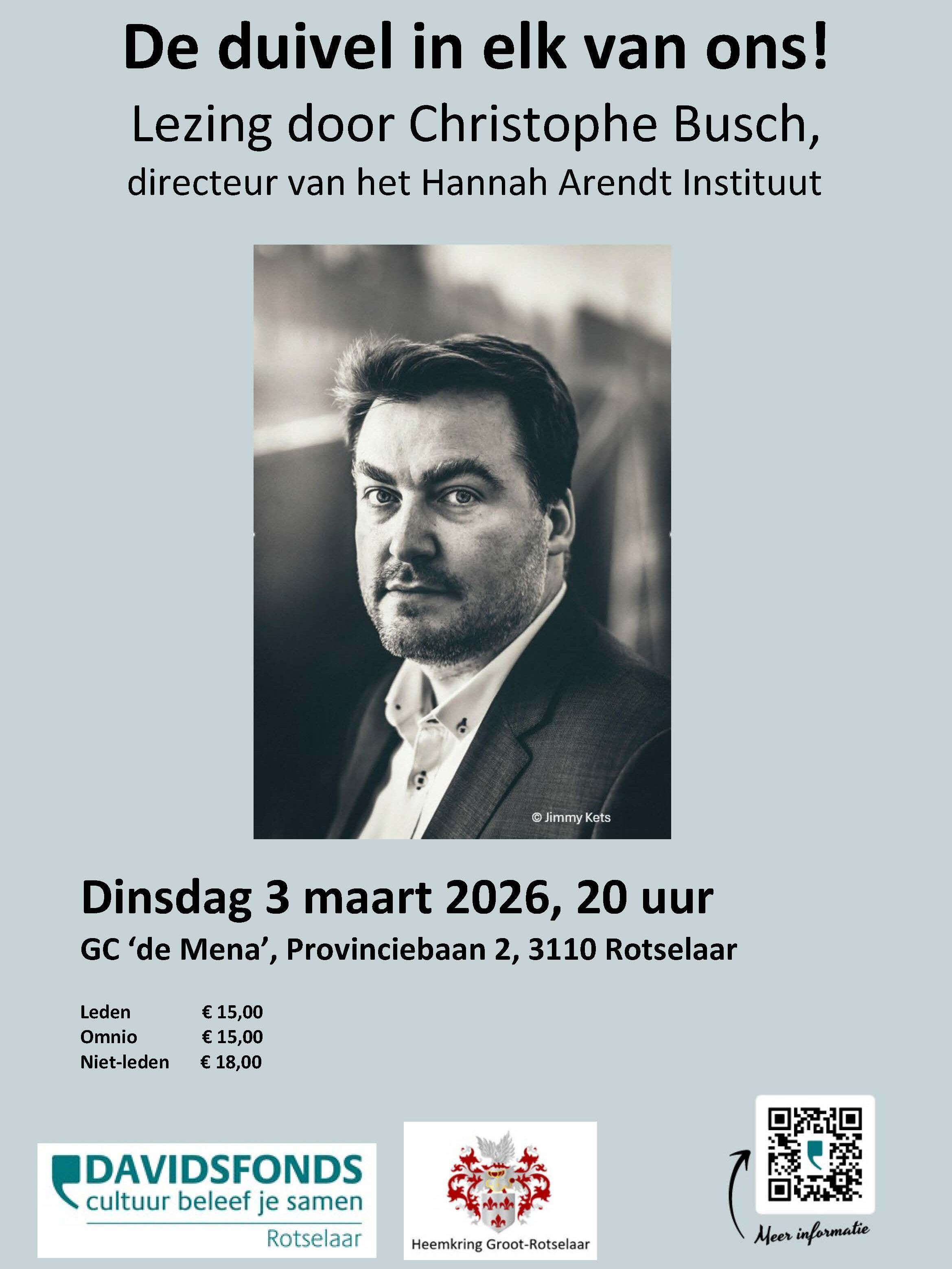 Christophe Busch over "De duivel in ons"