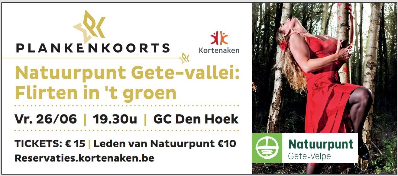 Flirten in het groen