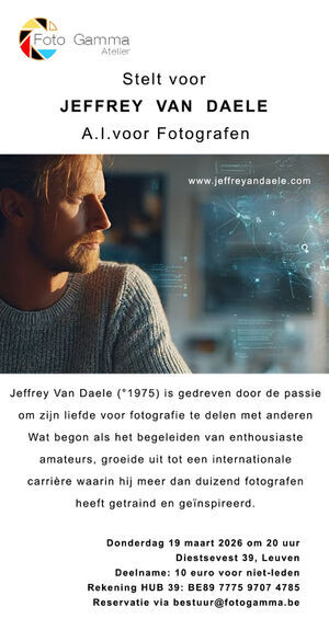 A.I in fotografie voor échte fotografen