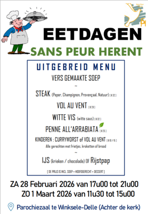 Eetdagen Sans Peur Herent