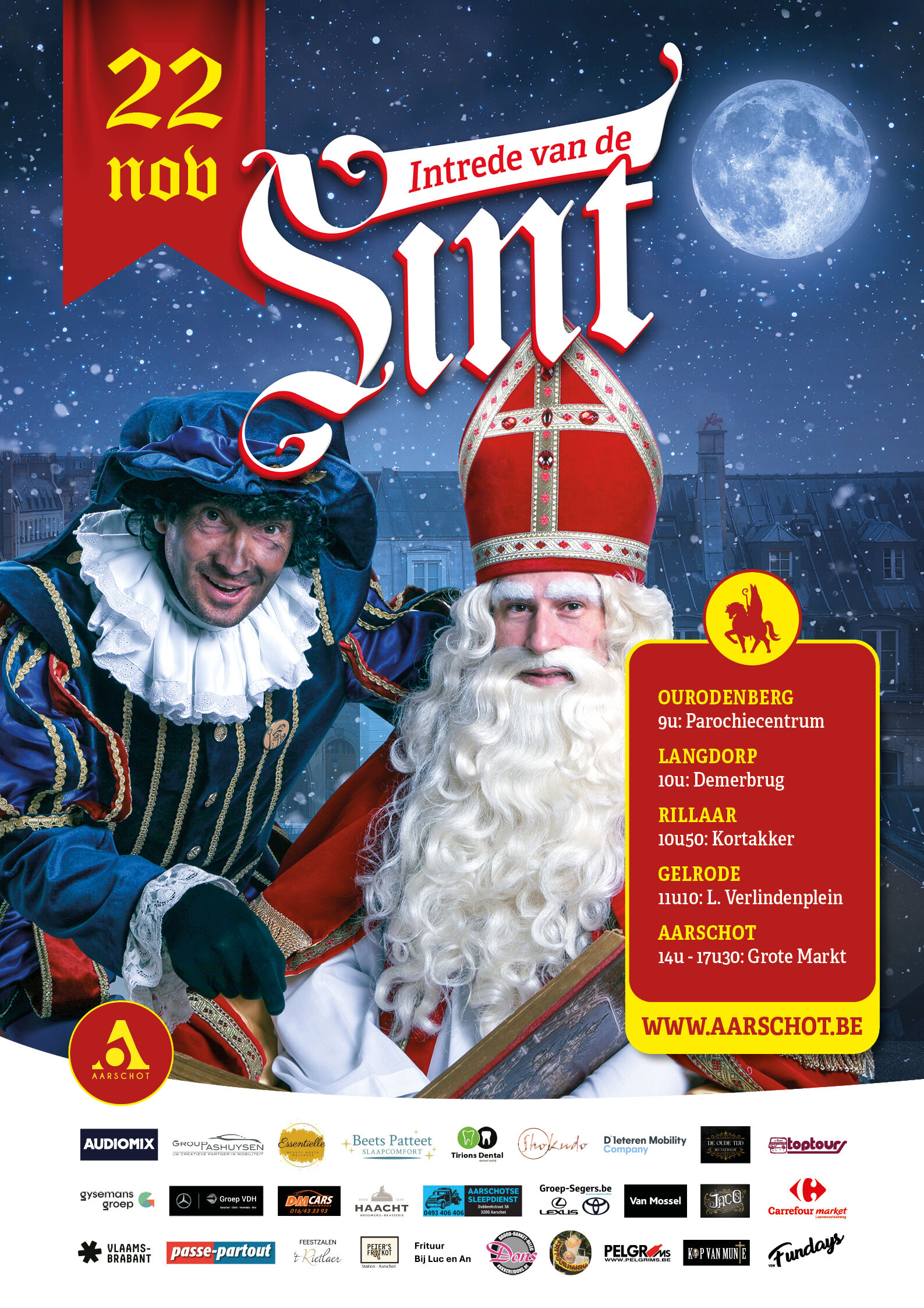 Intrede van de Sint