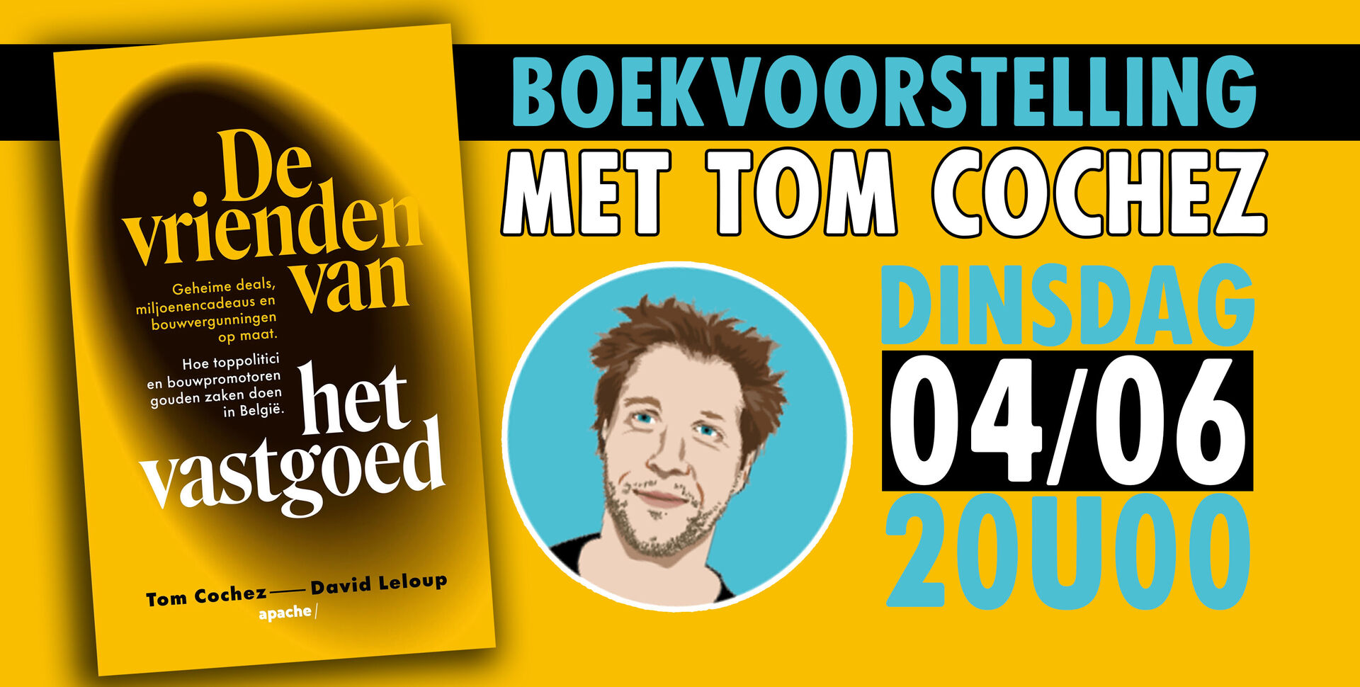 Boekvoorstelling DE VRIENDEN VAN HET VASTGOED