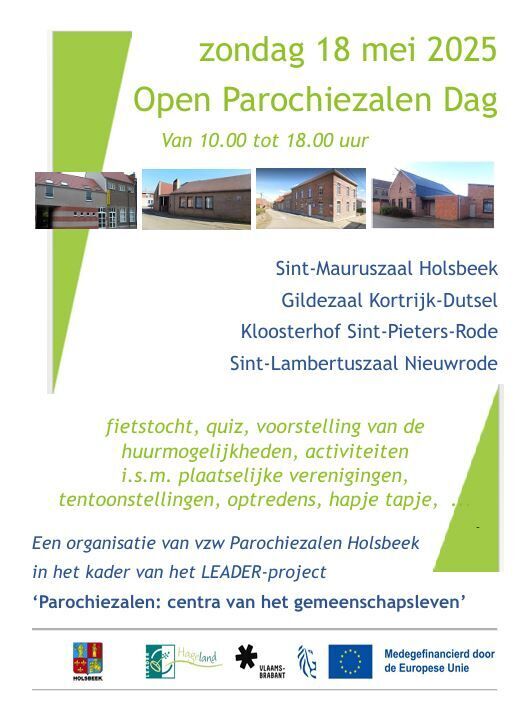 Open Parochiezalen Dag