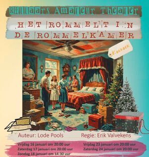 Theatervoorstelling "Het Rommelt In De Rommelkamer"