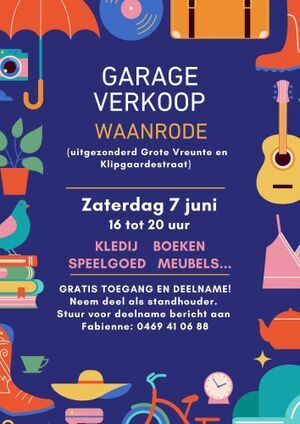 Garageverkoop Waanrode