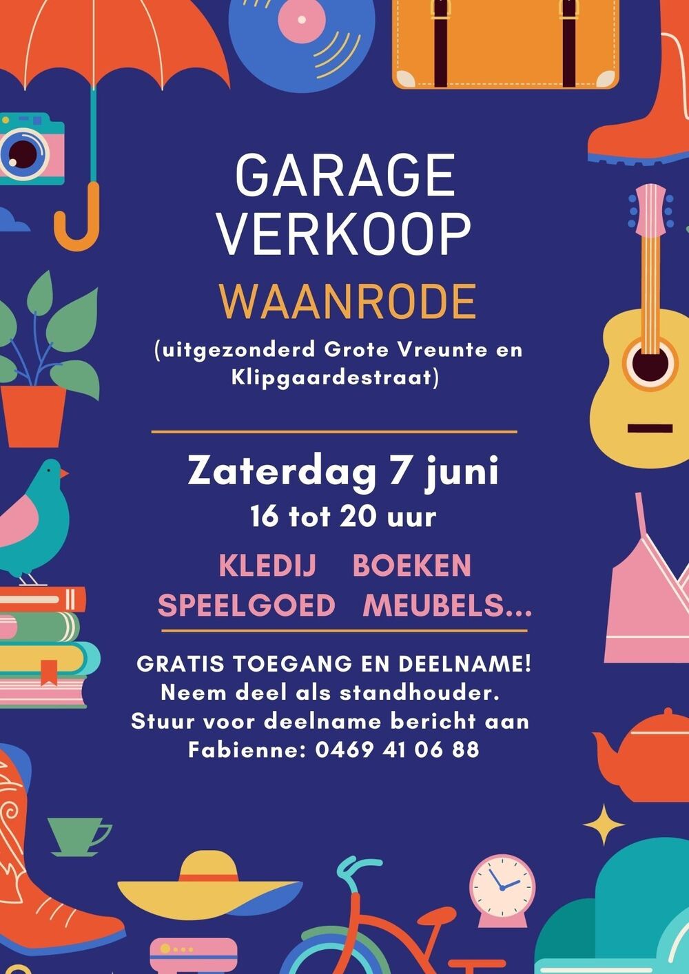 Garageverkoop Waanrode