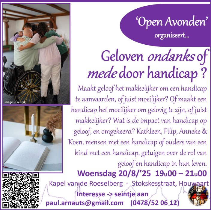 Geloven ondanks of mede door handicap