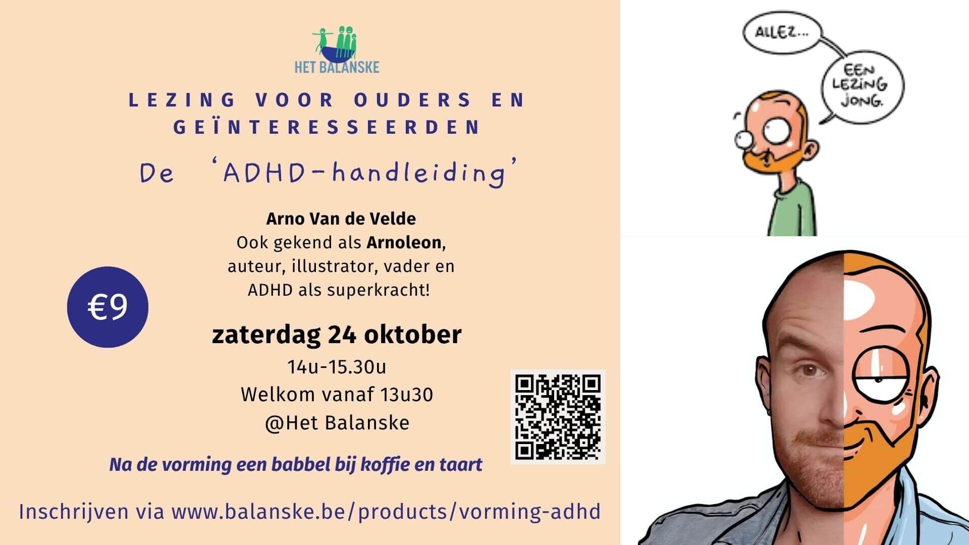 Lezing "de ADHD-handleiding"