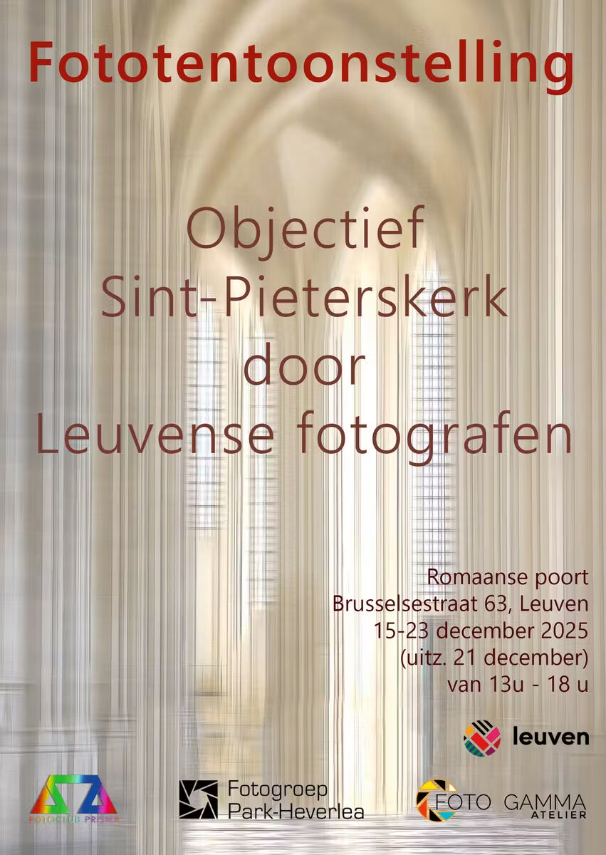 Objectief Sint-Pieterskerk door Leuvense fotografen