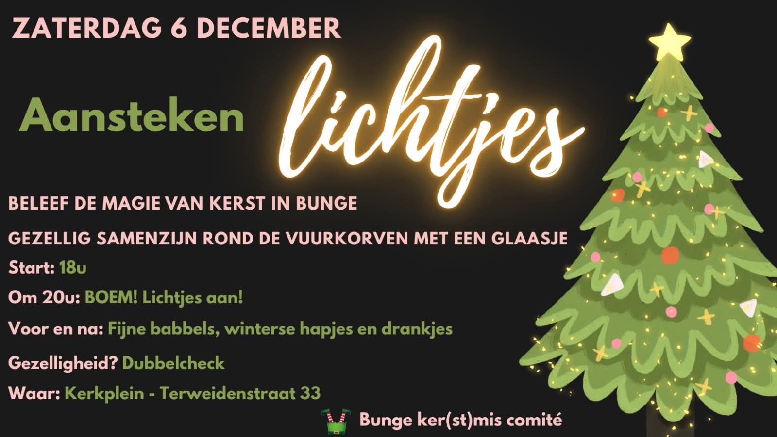Beleef de magie van kerstmis - Aansteken lichtjes