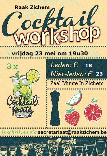 Cocktail en mocktail workshop