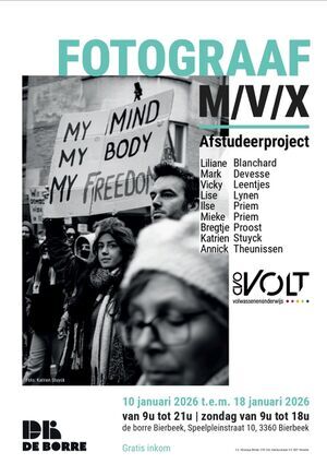 Tentoonstelling Fotograaf M/V/X