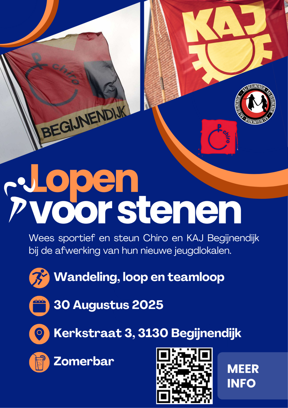 Lopen voor stenen