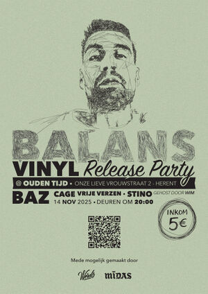 Baz - Balans vinyl release party