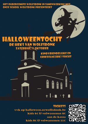 Halloweentocht De heks van Wolfsdonk