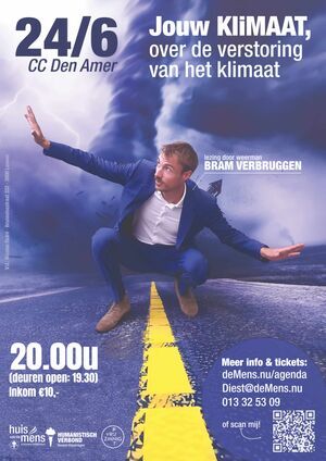 Jouw KliMAAT - een lezing door Bram Verbruggen