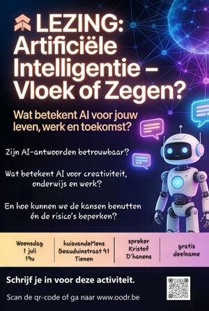 Lezing: Artificiële intelligentie: vloek of zegen?