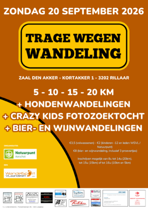 Trage Wegenwandeling 2026