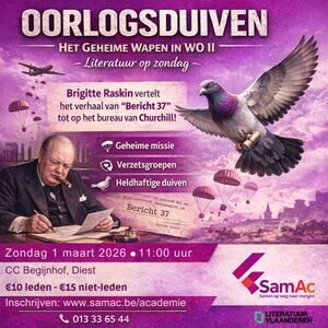 Oorlogsduiven, de inzet van een geheim wapen in WO II.